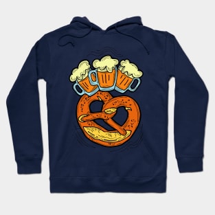 Oktoberfest traditional German beer festival for drinking friends. Hoodie